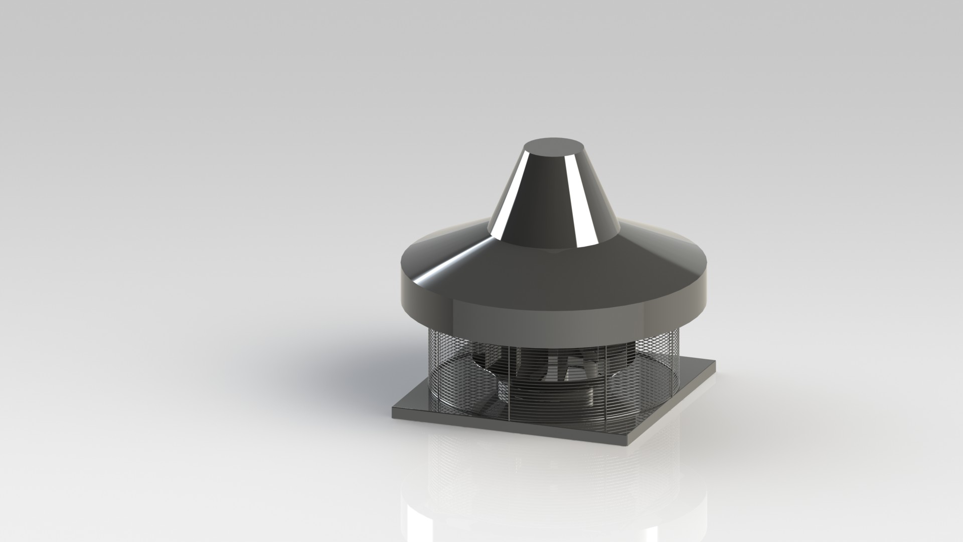 Roof Type Fans It’s made of ST37 steel materials. The body of the products is painted of electrostat...